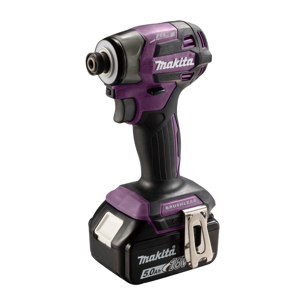 Makita 牧田 DTD173RGE2 充電式衝擊起子機 (6.0Ah套裝) (紫色)