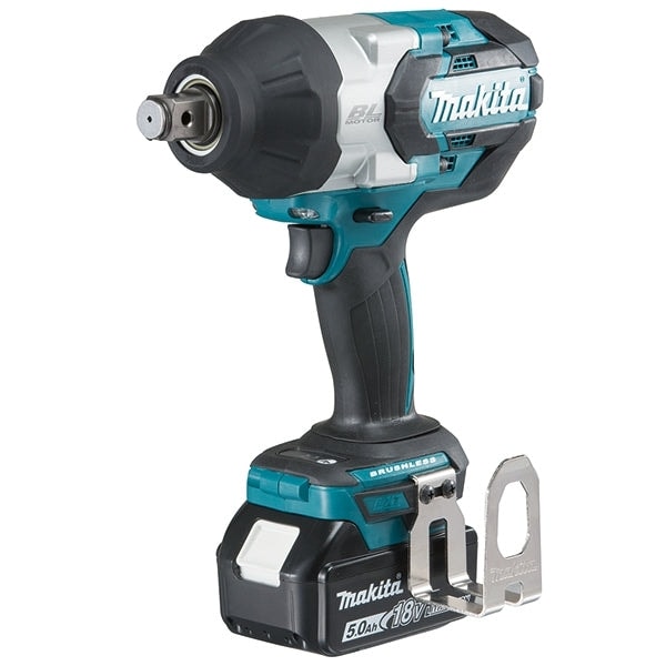 Makita 牧田 DTW1001RTJ 18V 鋰電充電式扳手 (無碳刷馬達) (5.0Ah電池) 套裝