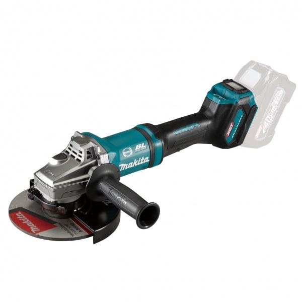Makita GA037GZ 40V 180mm Cordless Angle Grinder (Safelock) (Tool Only)