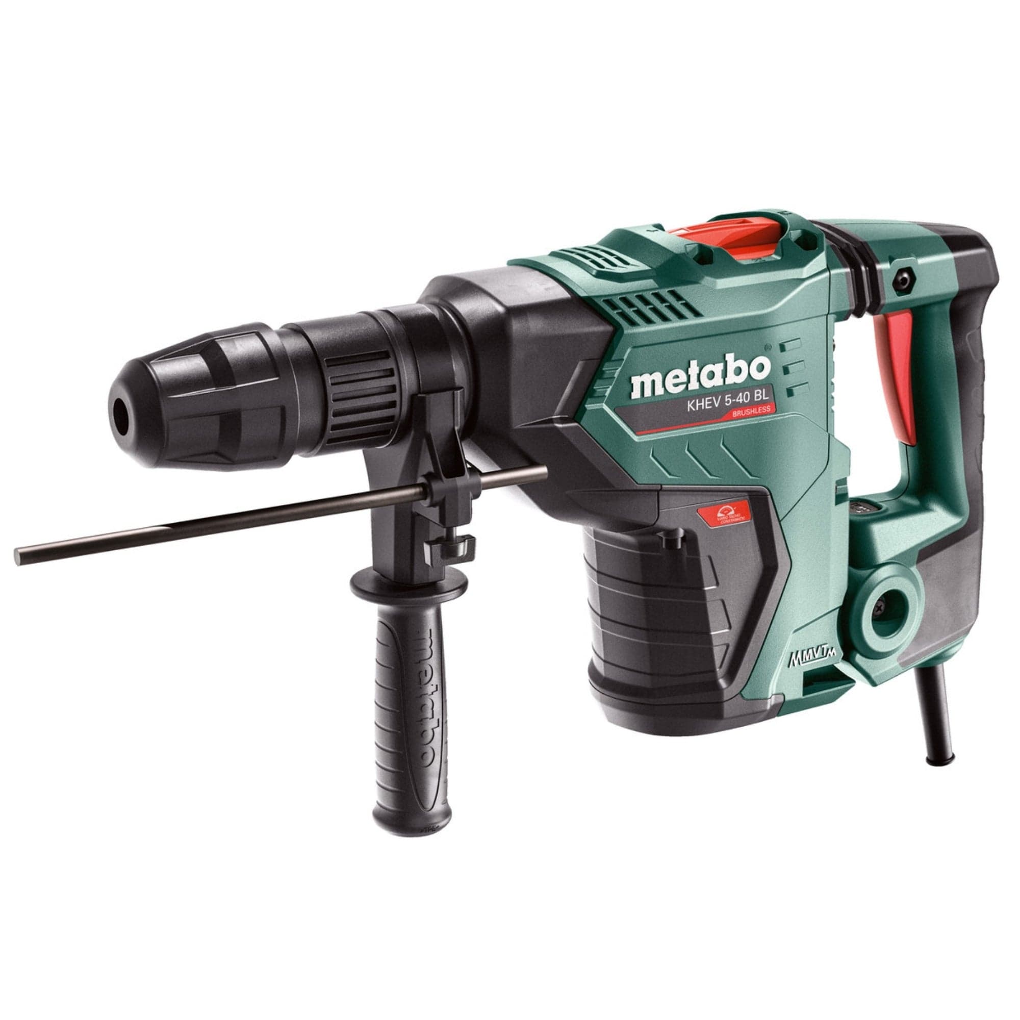 metabo 麥太保 KHEV 5-40 BL 40mm 無碳刷油壓鑽/鑿 (鋰18V) (淨機/套裝)