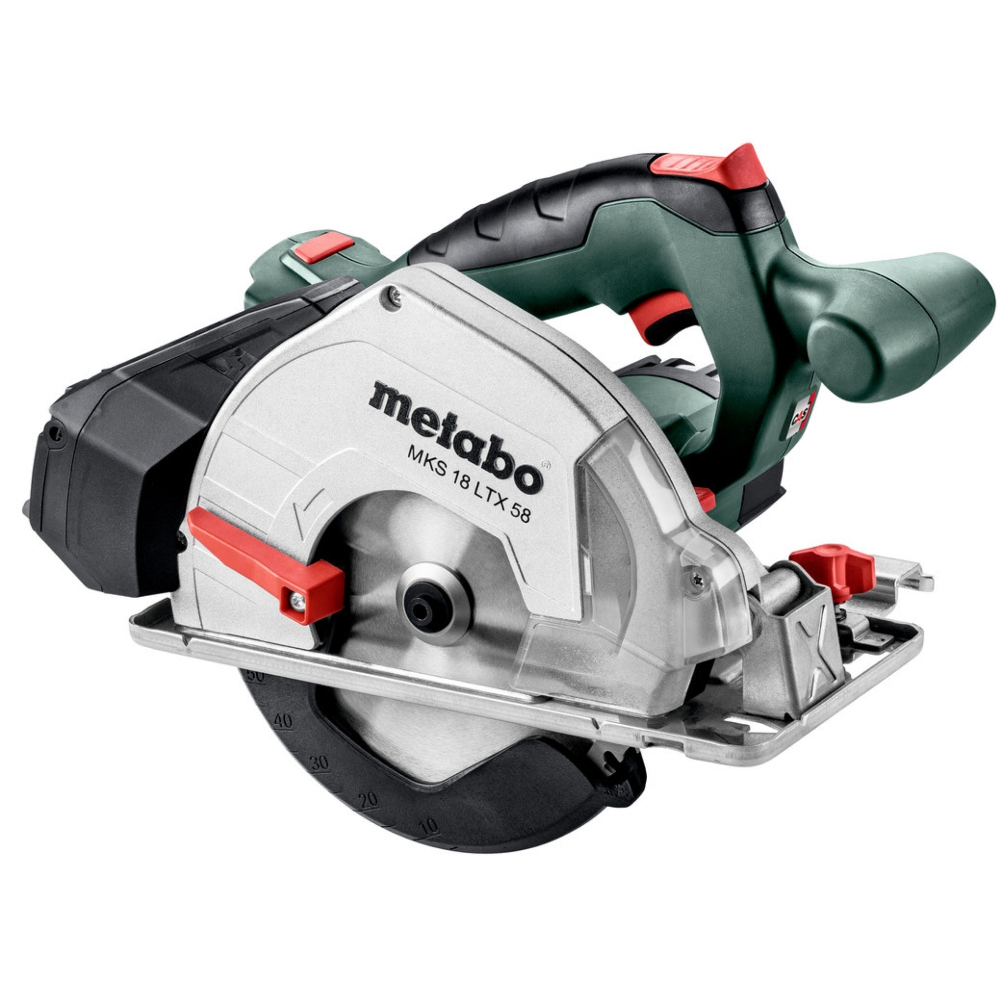 metabo 麥太保 MKS 18 LTX 58 165mm 充電金屬圓鋸 (鋰18V) (淨機)