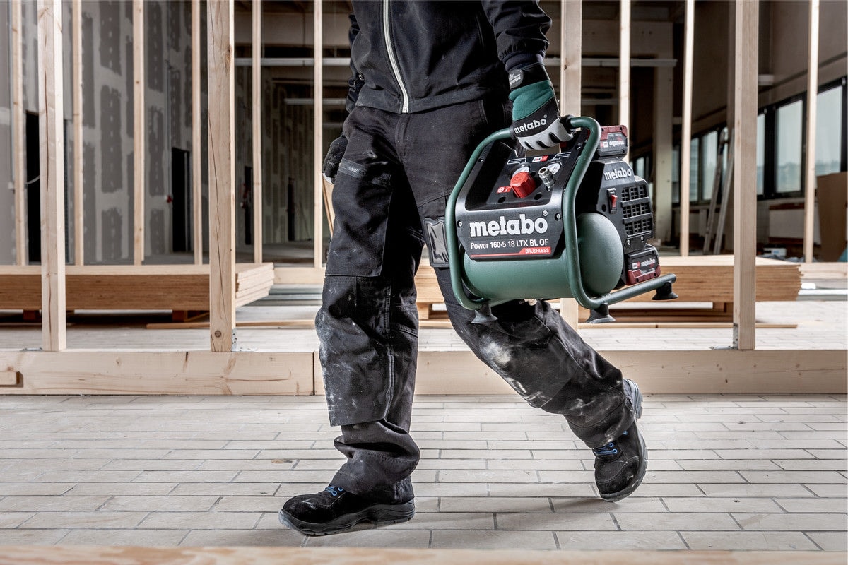 metabo 麥太保 Power 160-5 18 LTX BL OF 0.9HP 5L 充電式風泵 (鋰18V) (淨機)