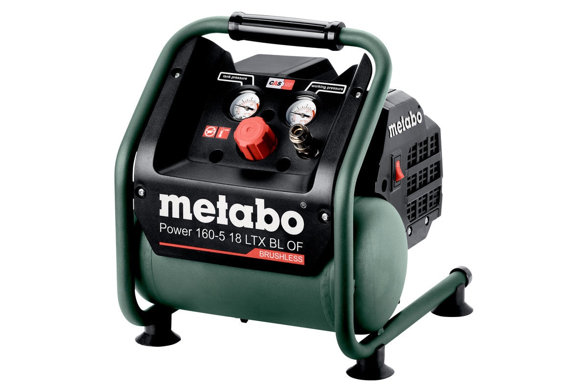 metabo 麥太保 Power 160-5 18 LTX BL OF 0.9HP 5L 充電式風泵 (鋰18V) (淨機)