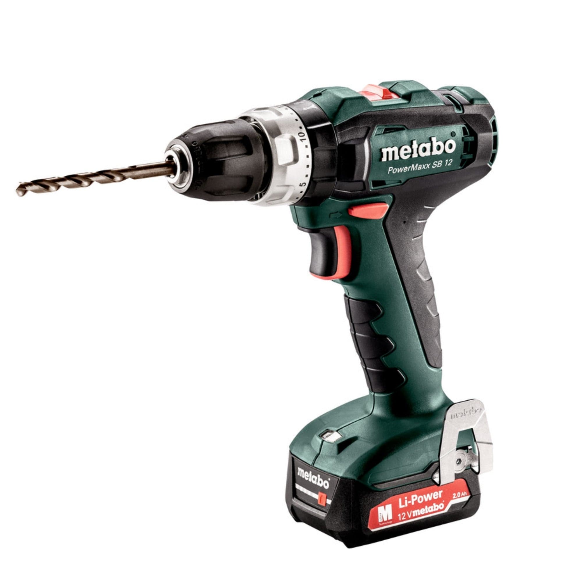 metabo 麥太保 PowerMaxx SB 12 充電衝擊鑽 (鋰12V) (套裝)
