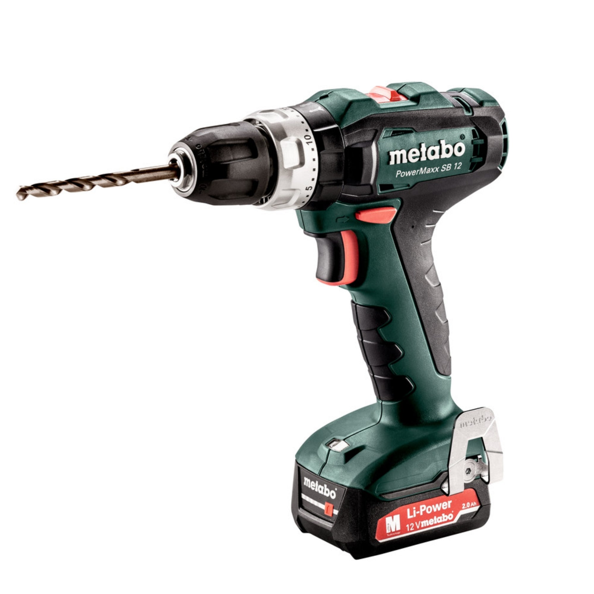 metabo 麥太保 PowerMaxx SB 12 充電衝擊鑽 (鋰12V) (套裝)