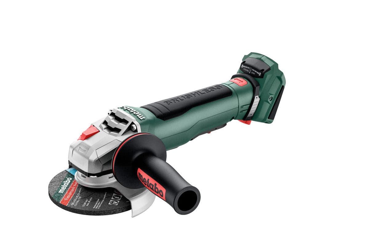 metabo 麥太保 WPB 18 LT BL 11-125 Quick 125mm 無碳刷充電磨機 (安全式開關) (淨機)