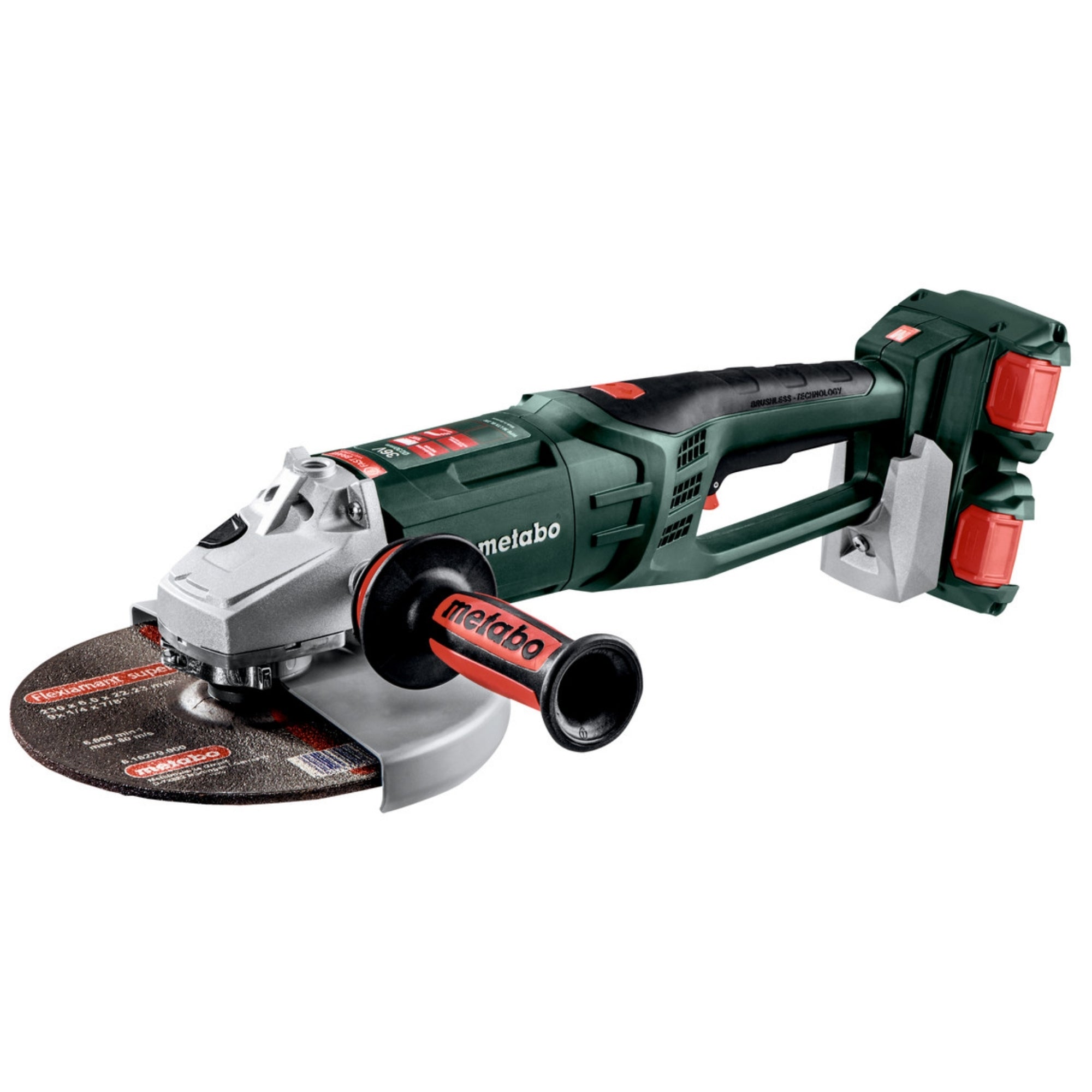 metabo 麥太保 WPB 36-18 LTX BL 230 230mm 無碳刷充電角磨機 (鋰18V x 2)( 安全式開關) (淨機)