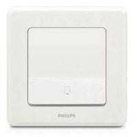 Philips Switches 10A單位門鐘按手掣 (白色) ORIBELLSW
