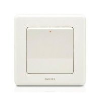 Philips Switches 16AX單位十字掣開關掣連螢光指示 (白色) ORI1GINTSW