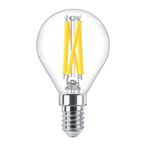 PHILIPS 飛利浦 Master Value LED 小球膽 (可調光暗) – 3.4W / E14 / 2200K-2700K / P45-hong-kong