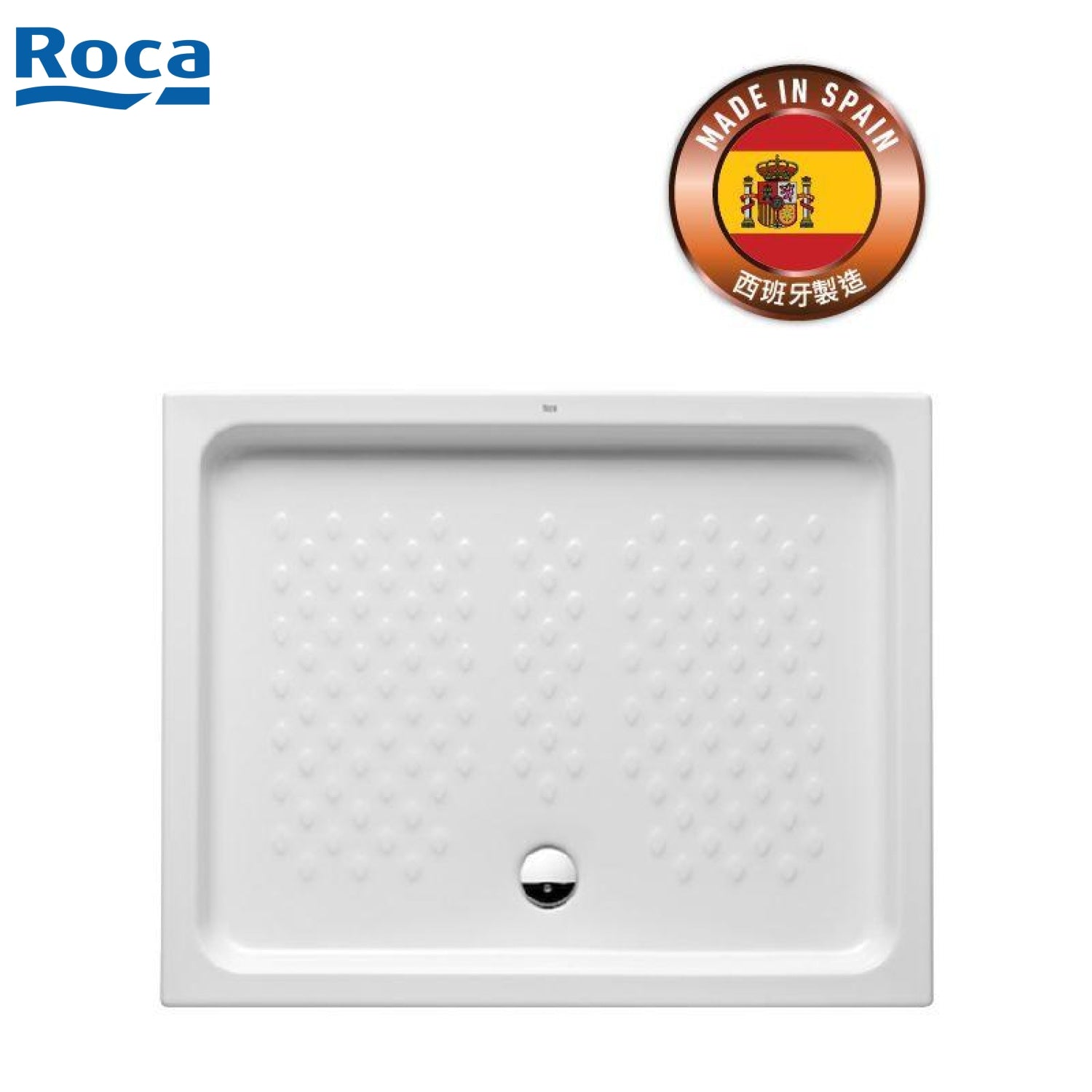 Roca 3740HR 長方形淋浴盆