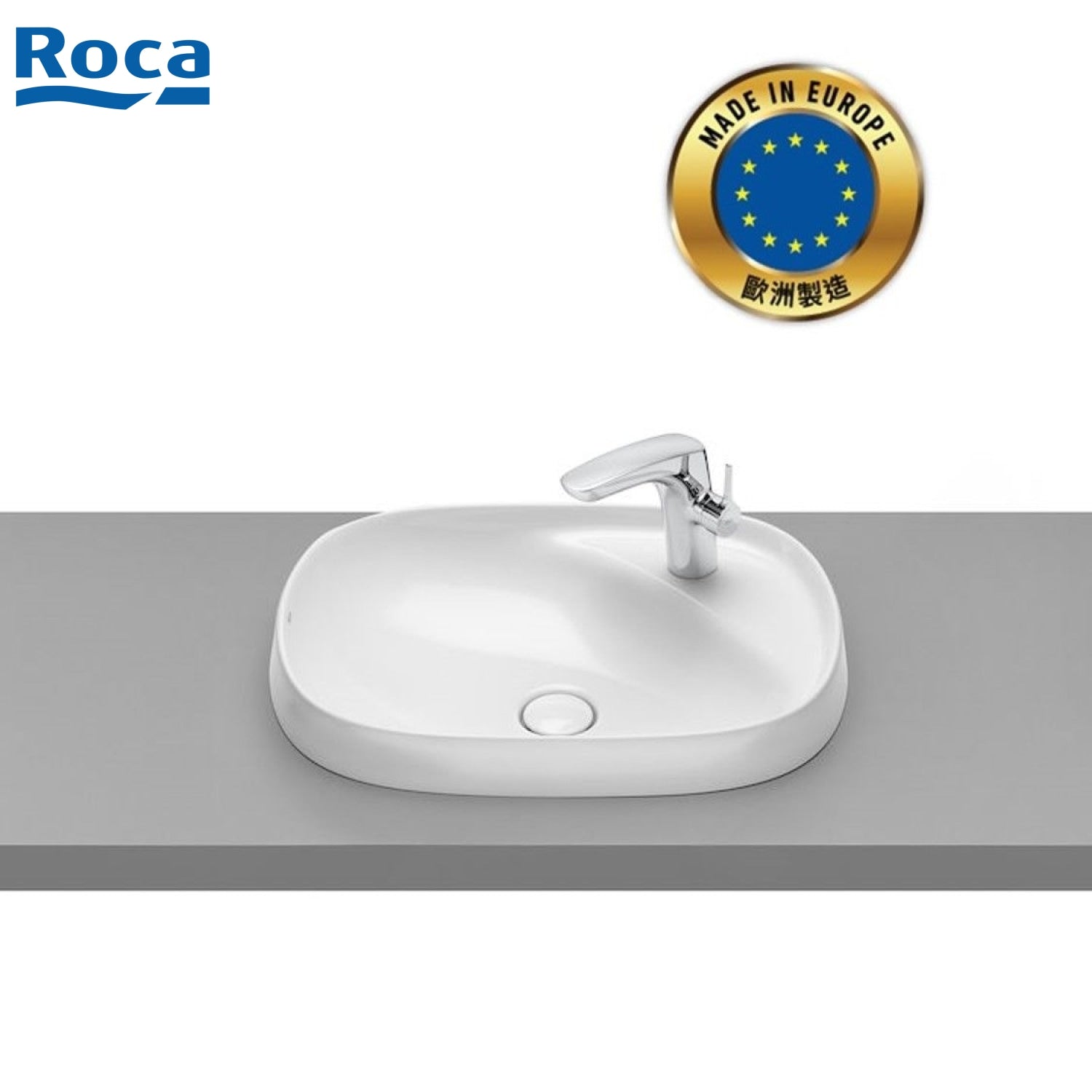 Roca A3270B6000 Beyond Semi-Recessed Basin