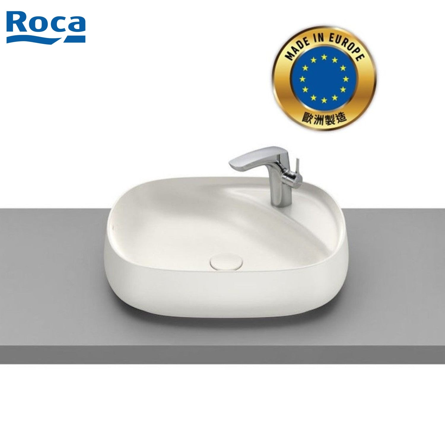 Roca A3270B8650 Beyond 檯上盆 585x455x160mm 米色
