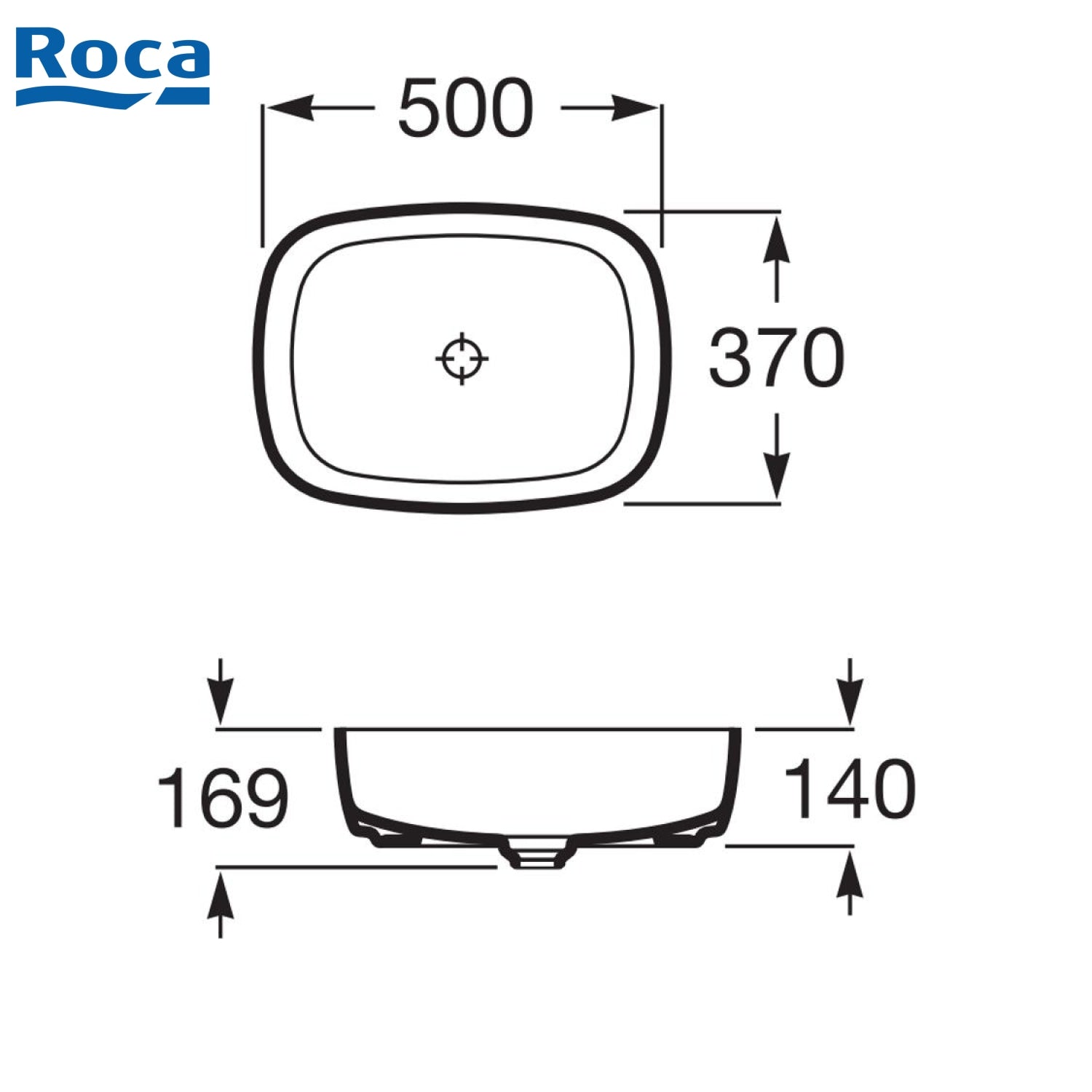 Roca A327500630 Inspira SOFT 檯上盆 (珍珠色)