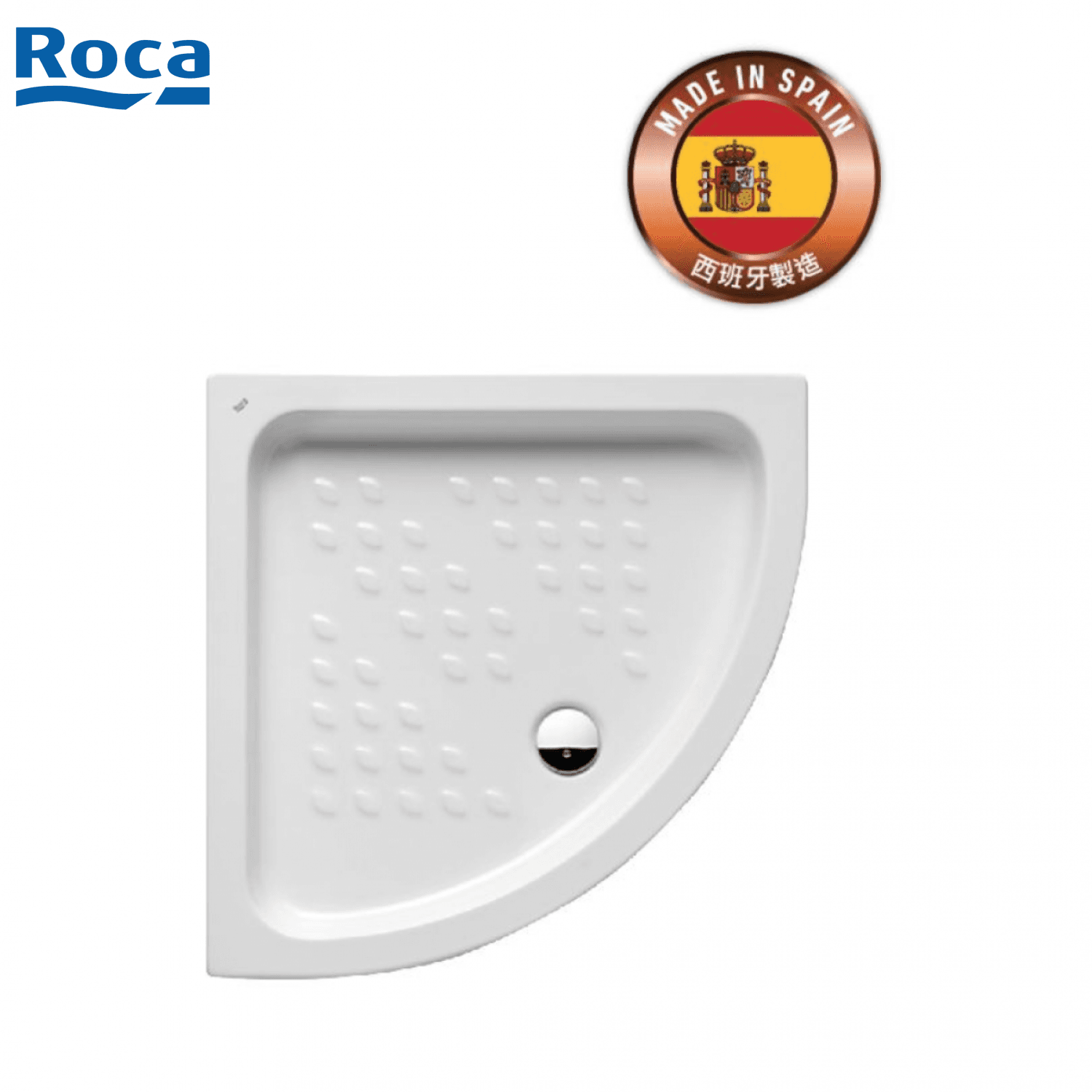 Roca A3740HM 扇形淋浴盆