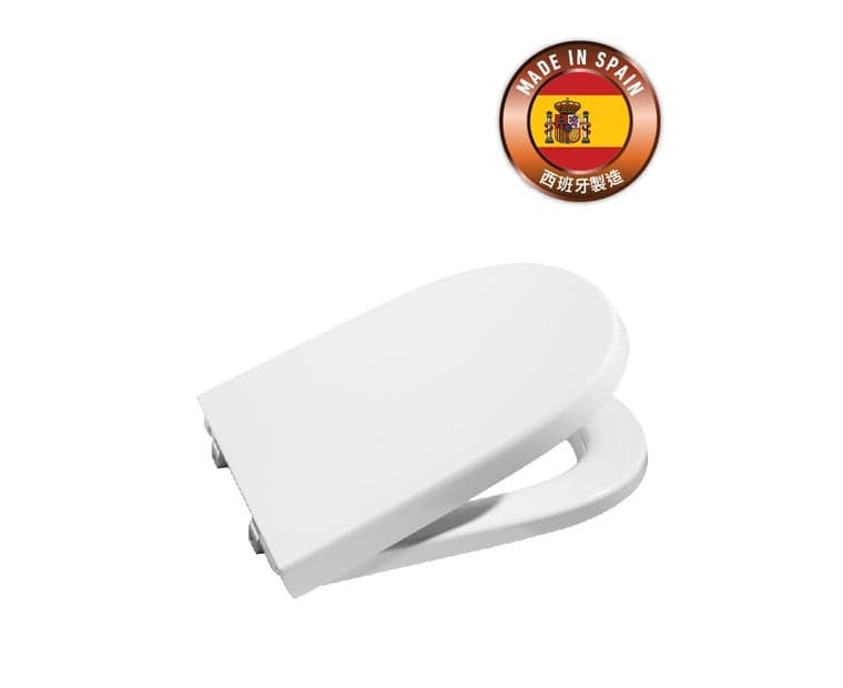 Roca A8012AC00B N-Meridian SUPRALIT®油壓式廁板 白色