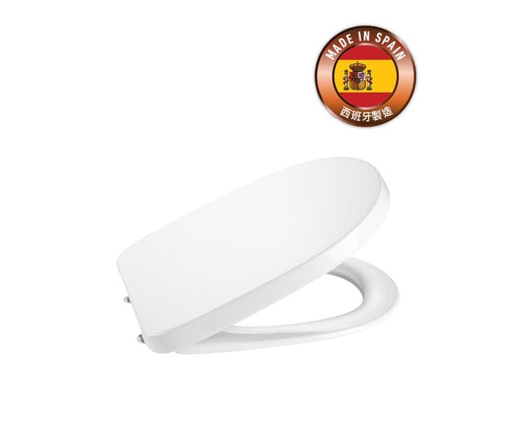 Roca A801B2200B Debba Round SUPRALIT®油壓式廁板 白色