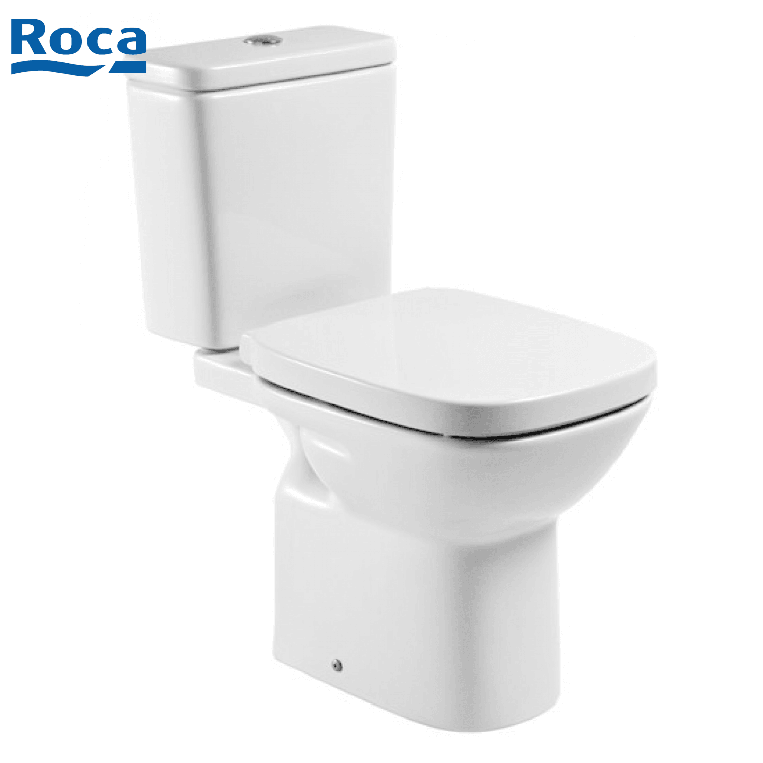 ROCA Debba 高咀分體座廁配SUPRALIT®油壓廁板套裝 341991+342997+8019D200B 白色