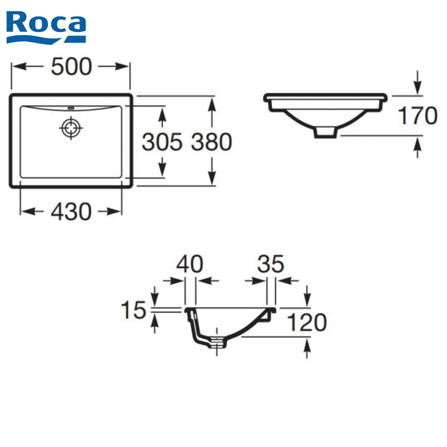 Roca Diverta 327114 枱上洗臉盆