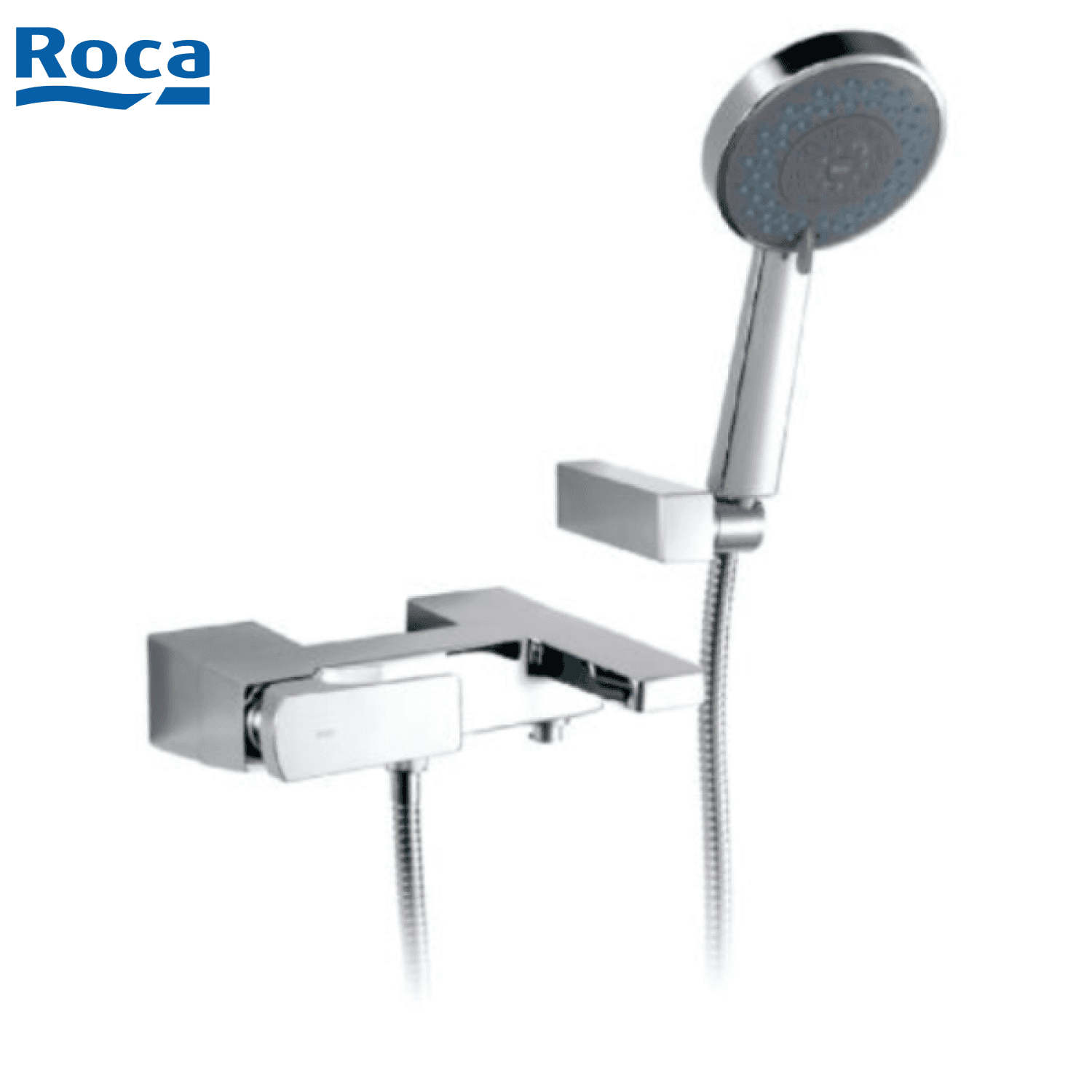 Roca Escuadra Z5A0120C0N 掛牆式浴缸龍頭連花灑