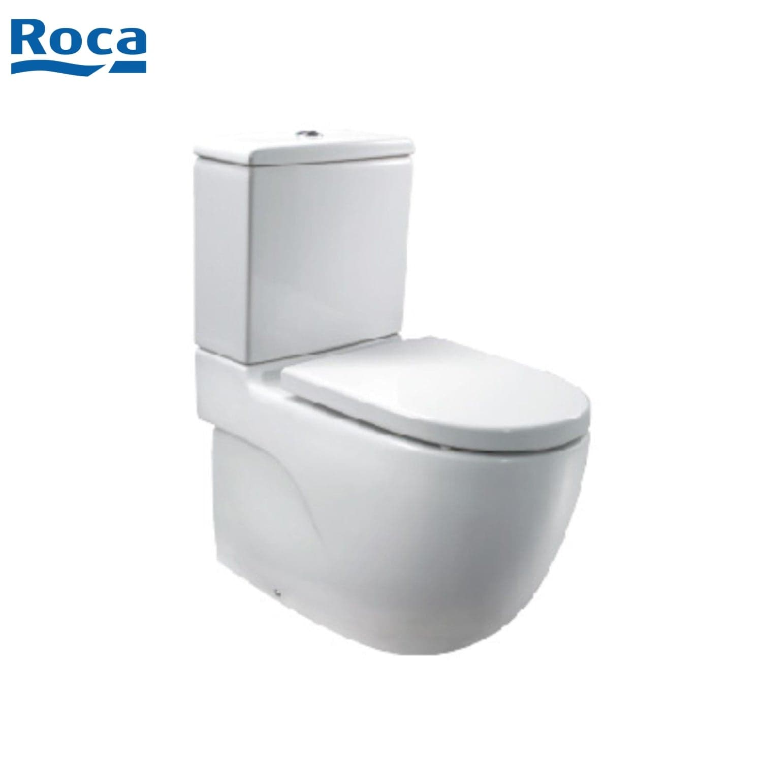 Roca N-Meridian 34124B+34224B+80N2A2 自由咀分體座廁配歐樂油壓板