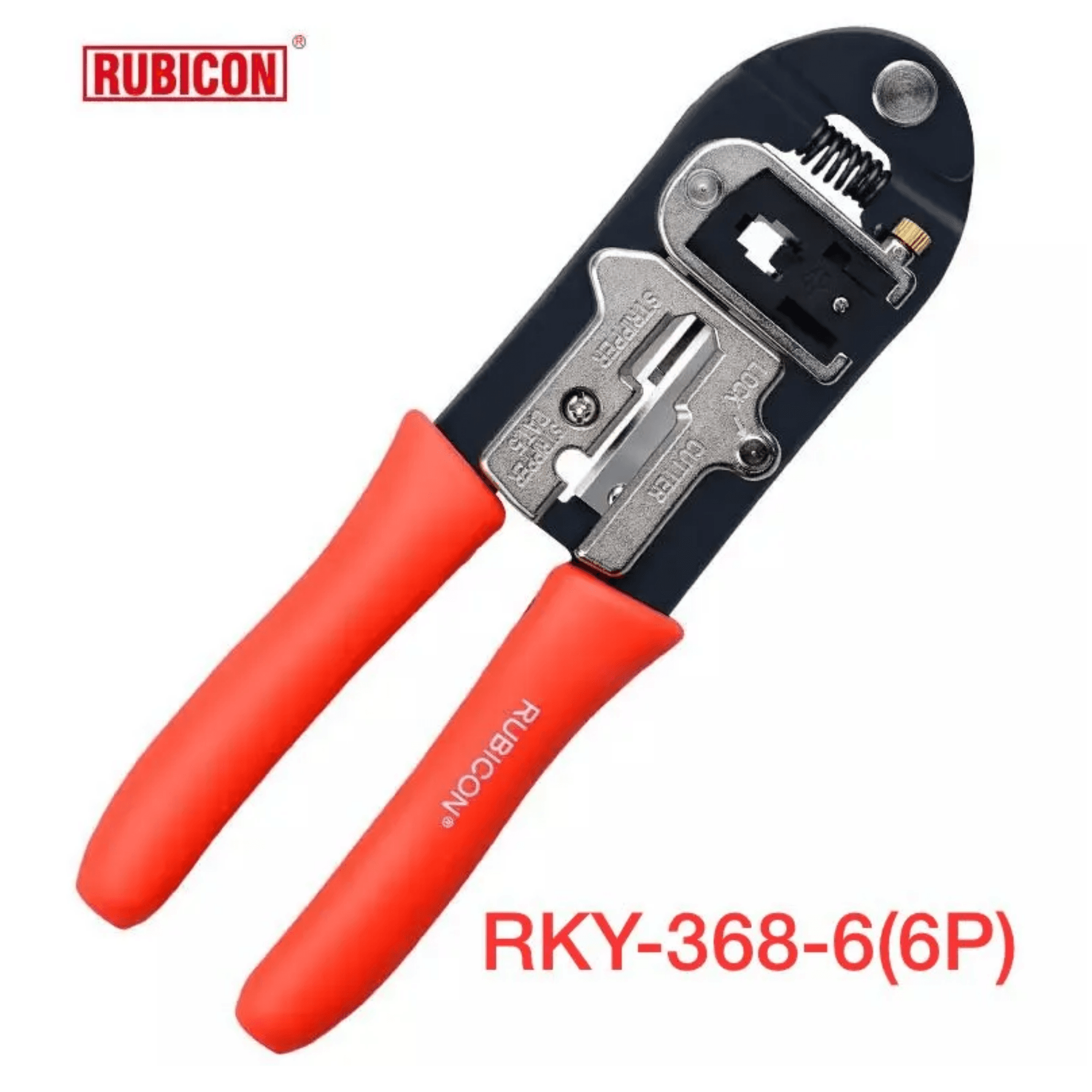 RUBICON RYK-368-6 6針 電訊鉗