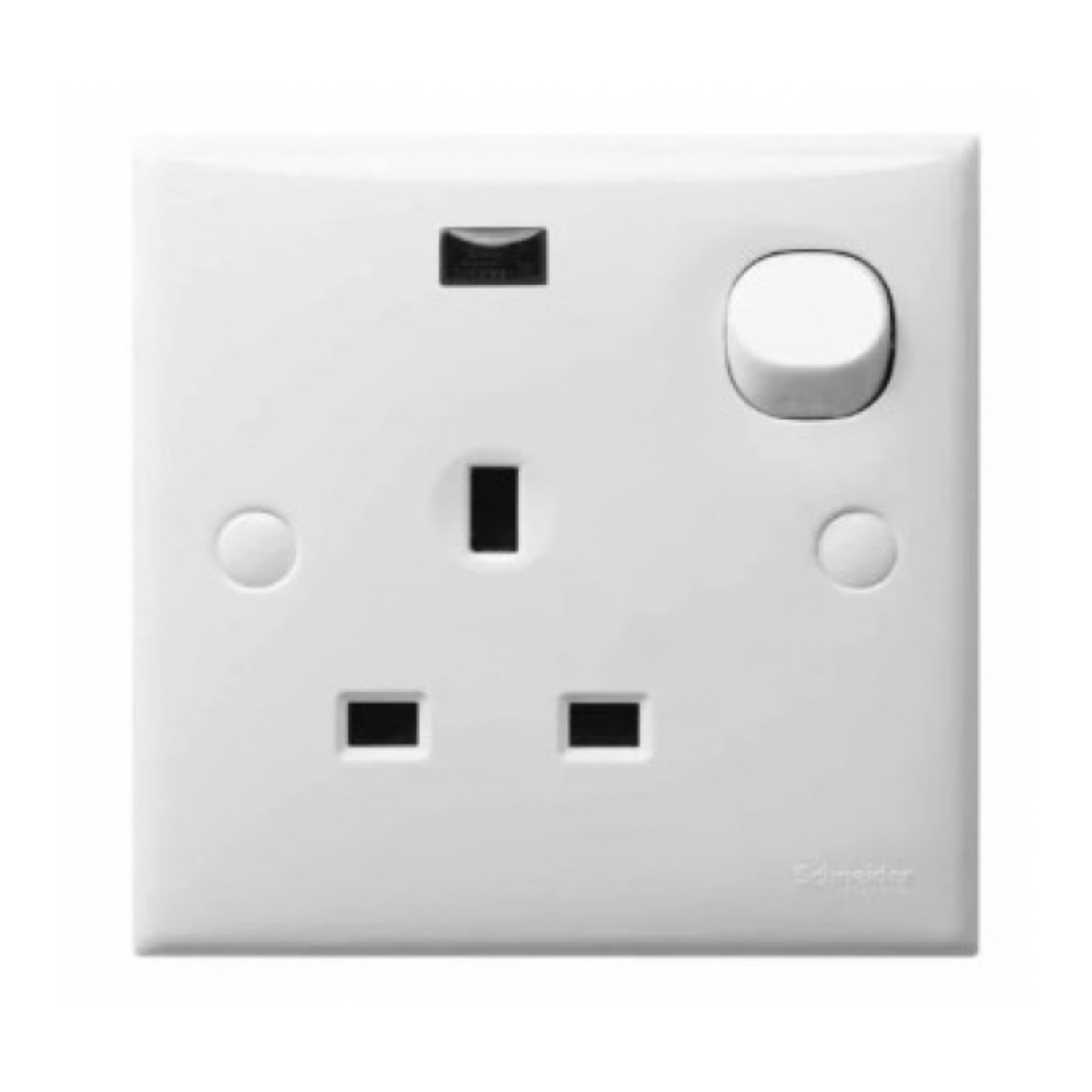 Schneider 施耐德 E15NRWE 13A單位連保護門有掣插座連指示燈