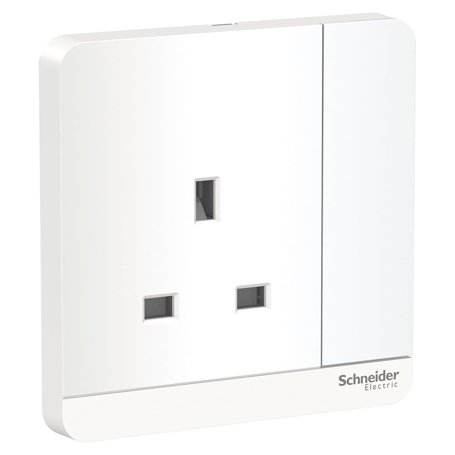 Schneider 施耐德 E8315N_WE_C5 13A 單位連保護門有掣插座連LED指示燈