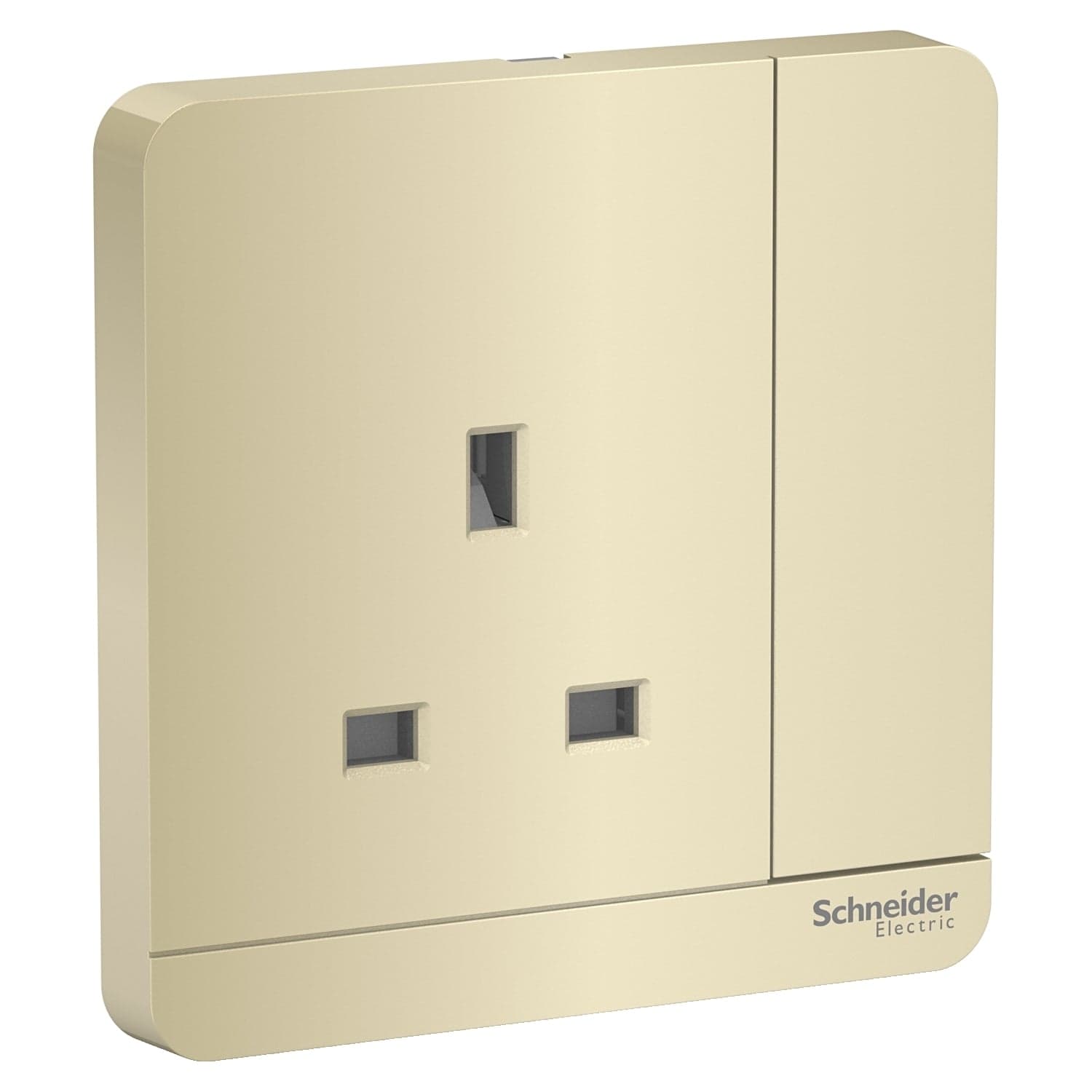 Schneider 施耐德 E8315N_WG_C5 13A 單位連保護門有掣插座連LED指示燈