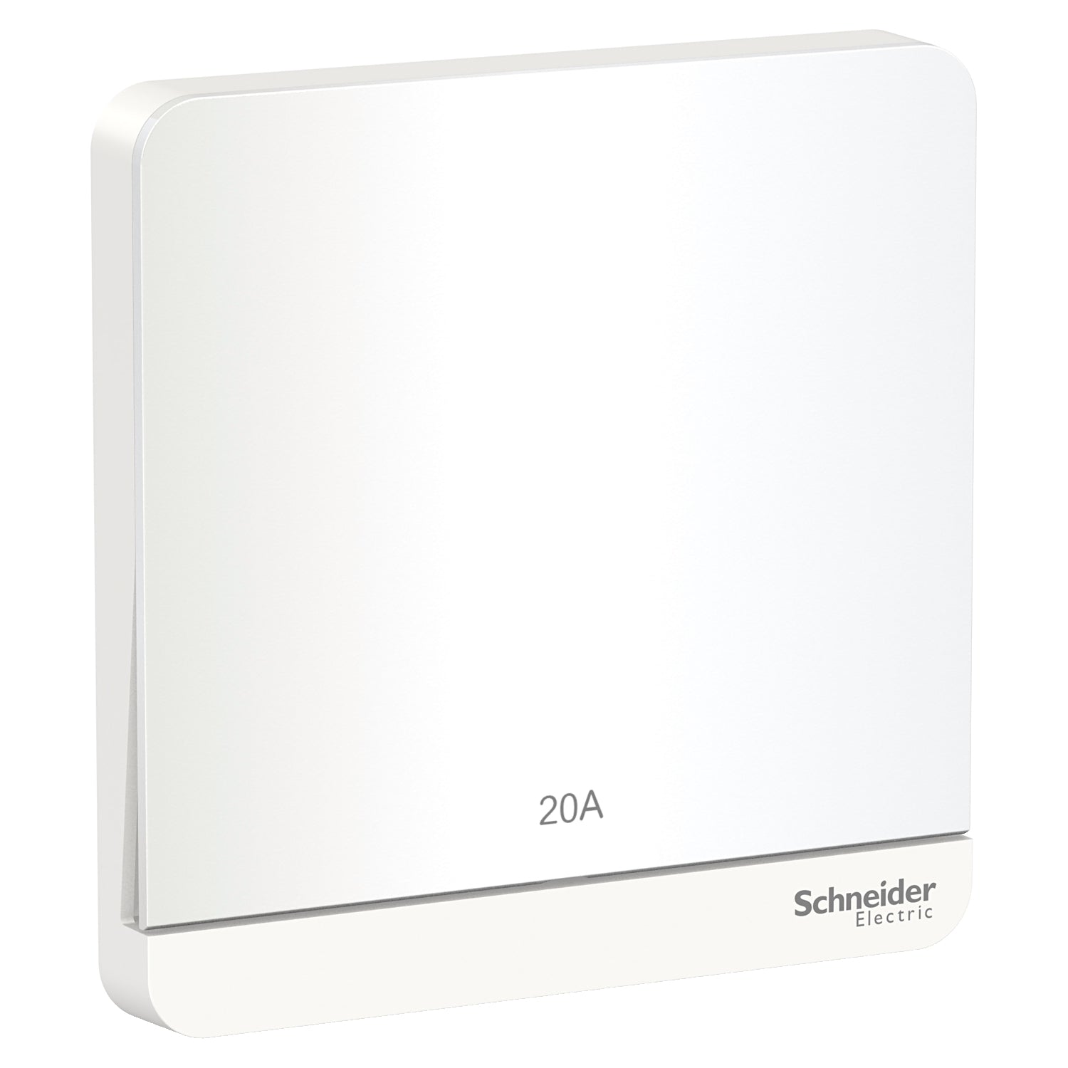 Schneider 施耐德 E8331D20N_WE_C5 20A 單位雙極開關掣連LED指示燈 (搪瓷白)