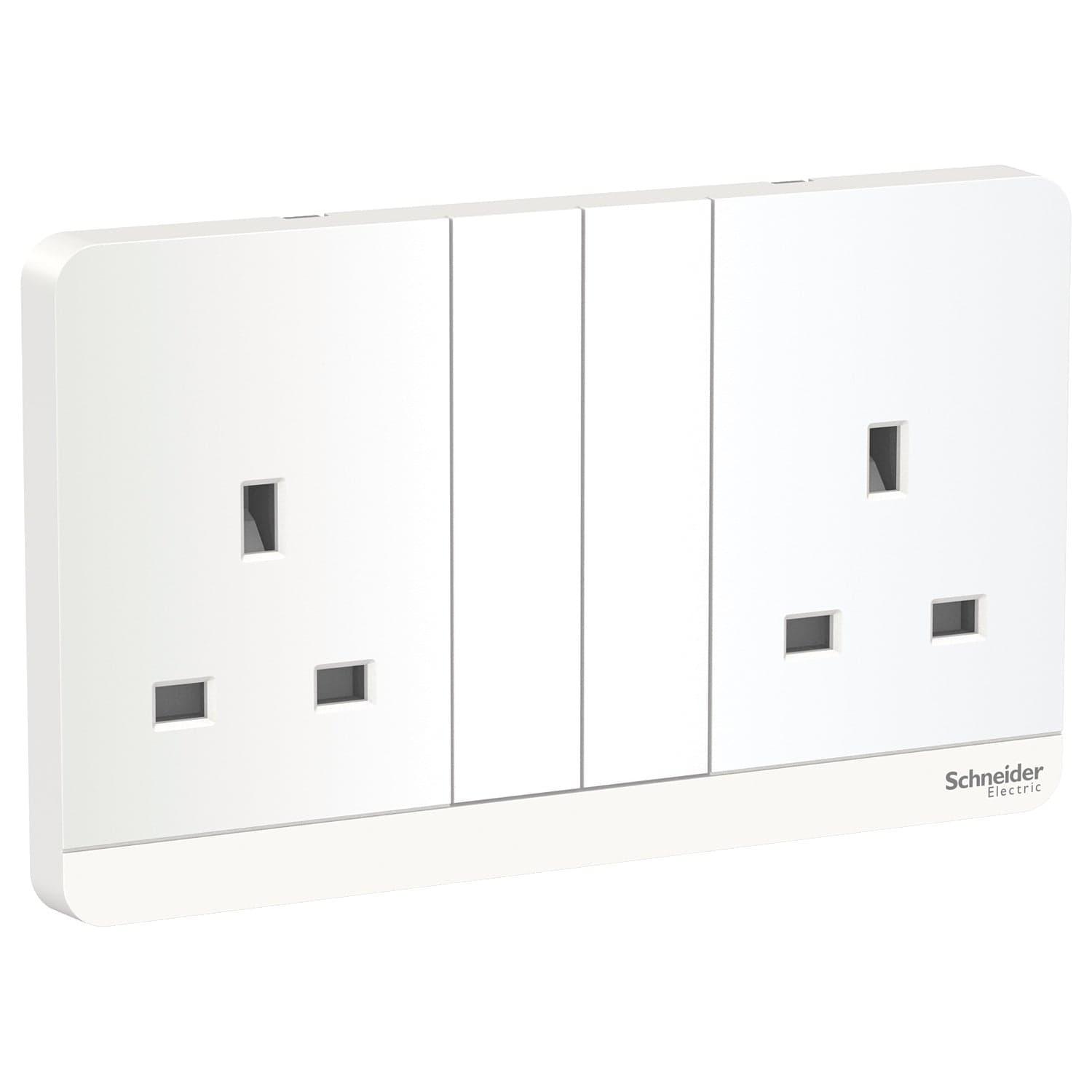 Schneider 施耐德 E83T25_WE_C5 13A 兩位連保護門有掣插座