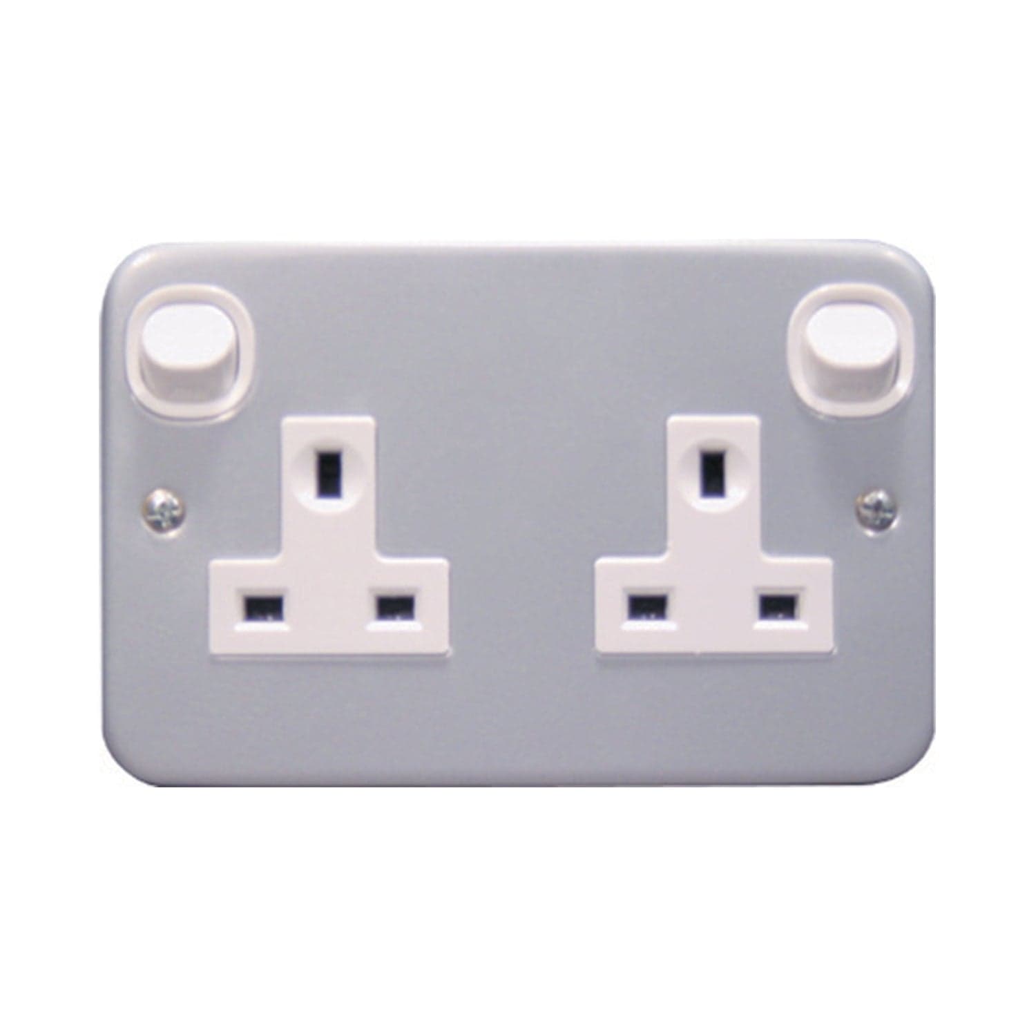 Schneider 施耐德 ESM25 13A兩位連保護門有掣插座