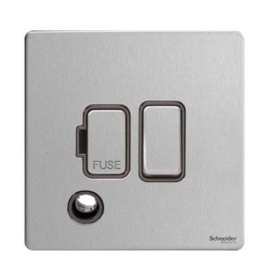 Schneider 施耐德 – 13A 有掣保險菲士蘇連出線位 GU5413WPN / GU5413WPW / GU5413WSS / GU5413BSS / GU5413BBN