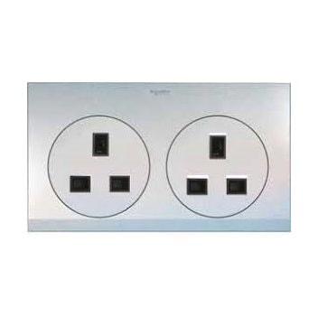 Schneider 施耐德 – 13A兩位電源插座 UST426