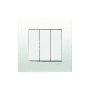 Schneider – 16AX 3-Gang 2-Way Switch KB33 WE