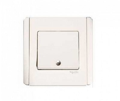 Schneider 施耐德 – 16AX單位直按板十字開關掣連LED燈 E3031VIA EWWW