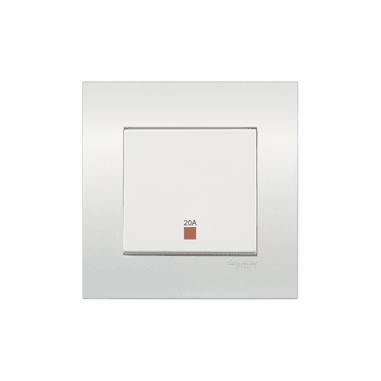 Schneider 施耐德 – 20A 250V單位雙控雙極開關掣連指示燈 KB31D20NE/2-hong-kong
