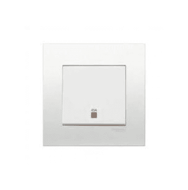 Schneider 施耐德 – 45A 250V單位雙極開關掣連指示燈 KB31DR45N WE