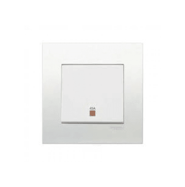 Schneider 施耐德 – 45A 250V單位雙極開關掣連指示燈 KB31DR45N WE