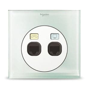 Schneider 施耐德 – 兩位電話數據插座 UD31TD