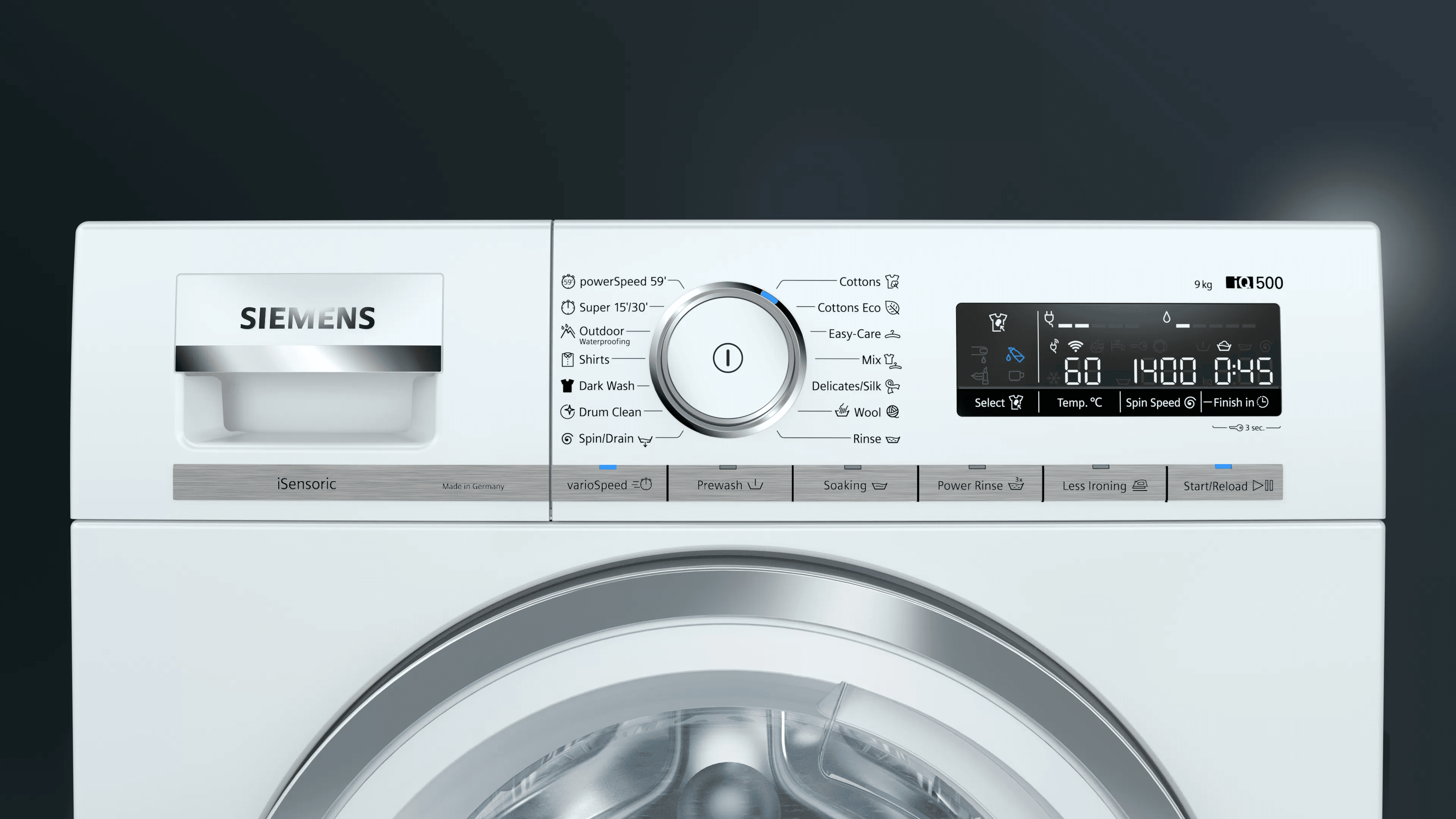 SIEMENS 西門子 WG44A2UGHK 9公斤 1400轉 前置式洗衣機