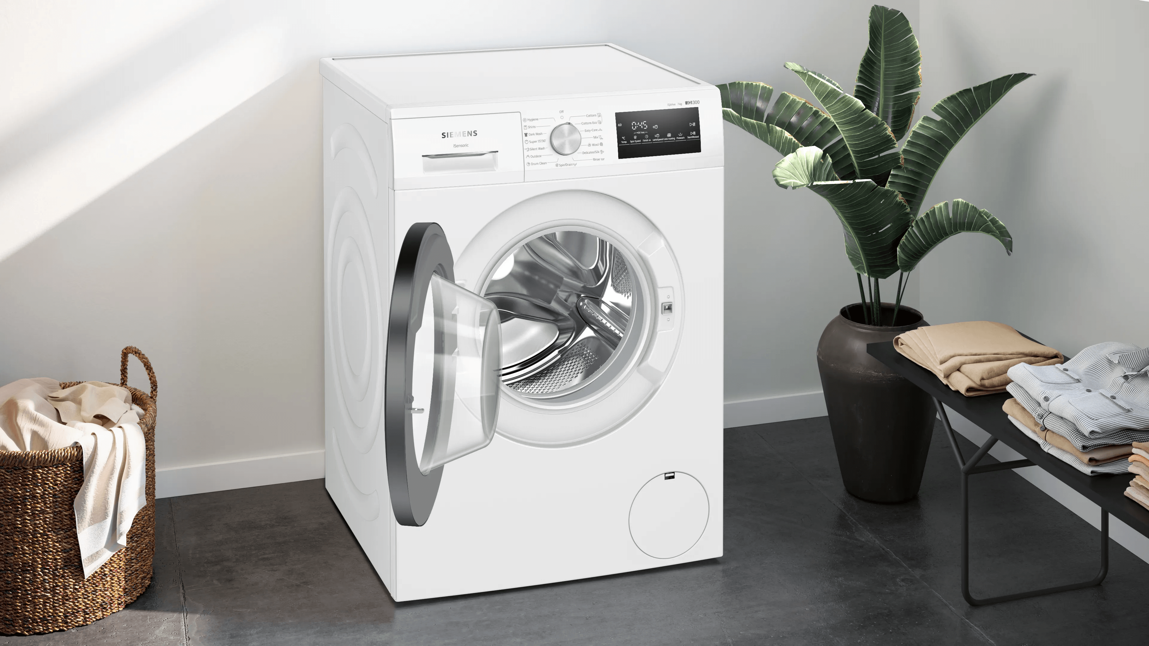 SIEMENS 西門子 WM14N272HK 7公斤 1400轉 前置式洗衣機-hong-kong