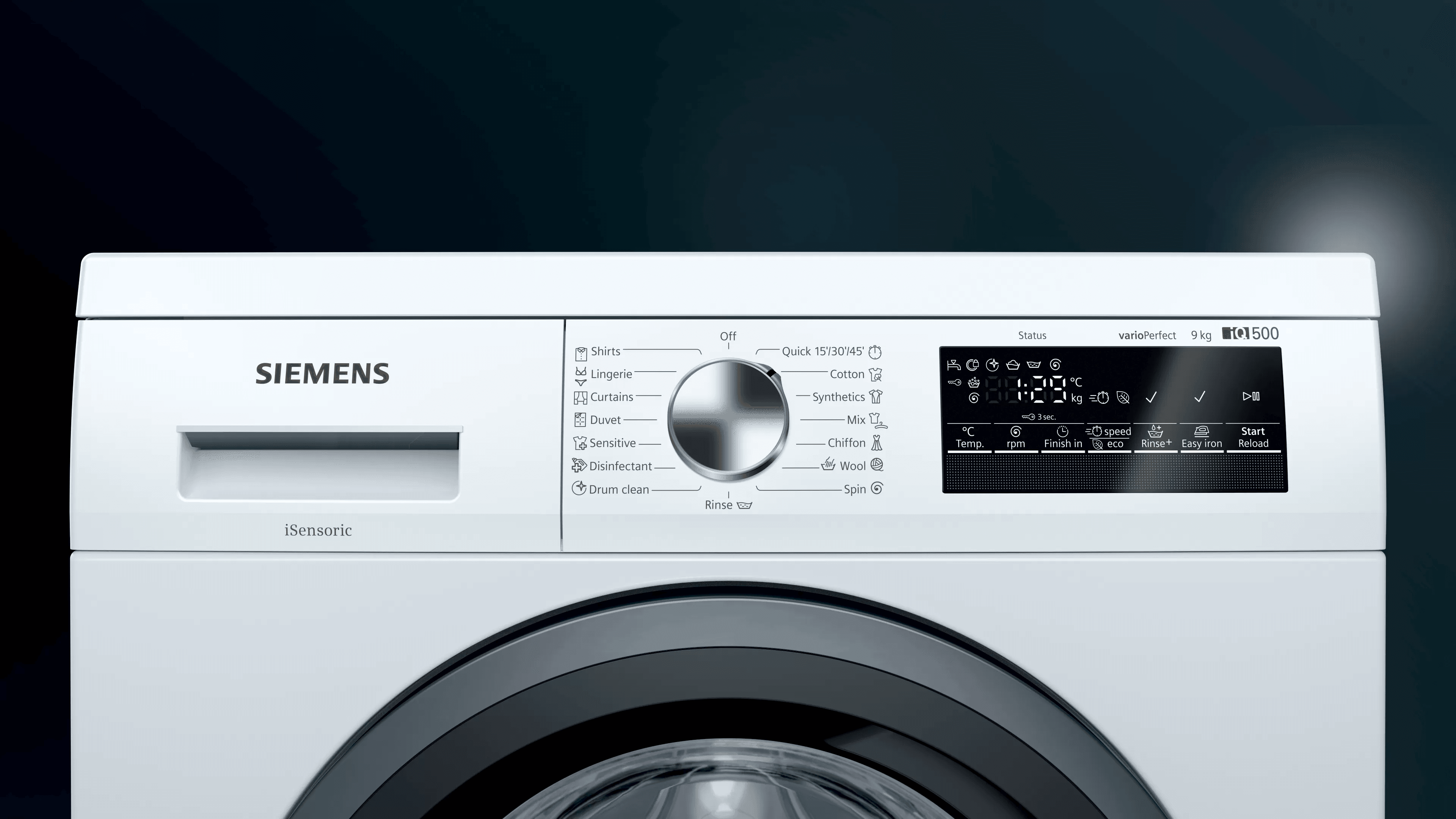 SIEMENS 西門子 WU12P269HK 9公斤 1200轉 前置式洗衣機-hong-kong