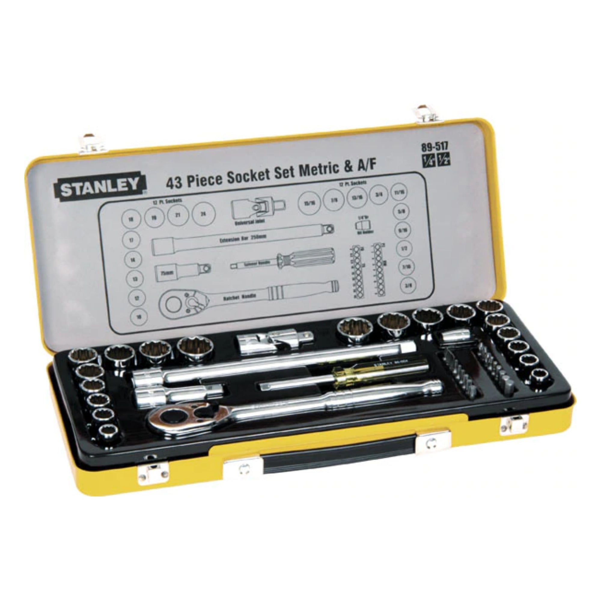STANLEY 史丹利 43件手工具套裝