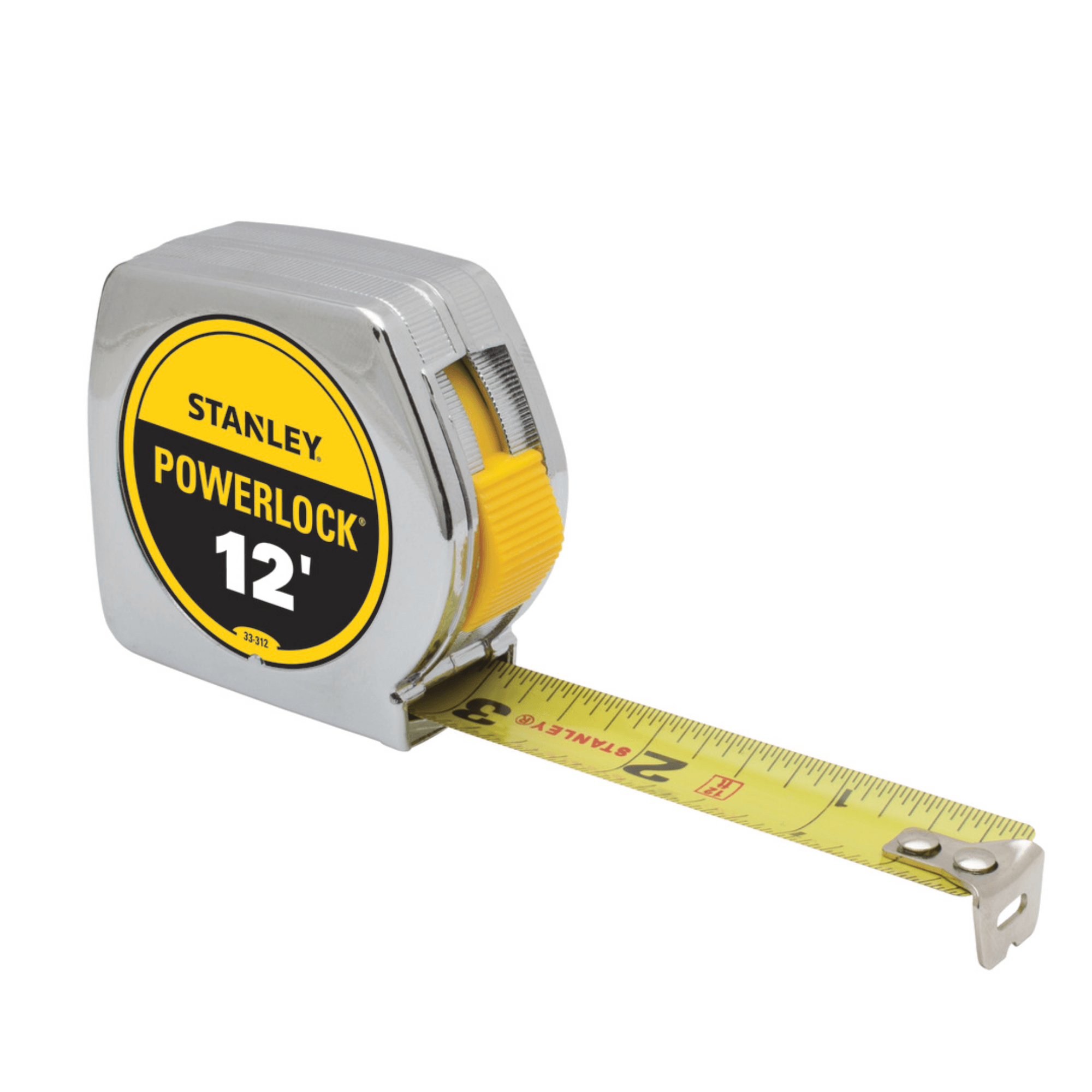 STANLEY 史丹利 Powerlock 公英制卷尺 5m STHT33158-8-23