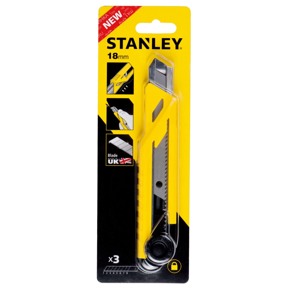 STANLEY 史丹利 STHT 10264-8-23雙色柄美工刀 (9MM)