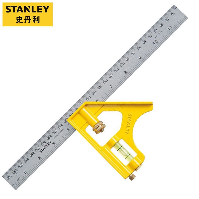 STANLEY 史丹利 STHT46143-23 公制活動直角尺