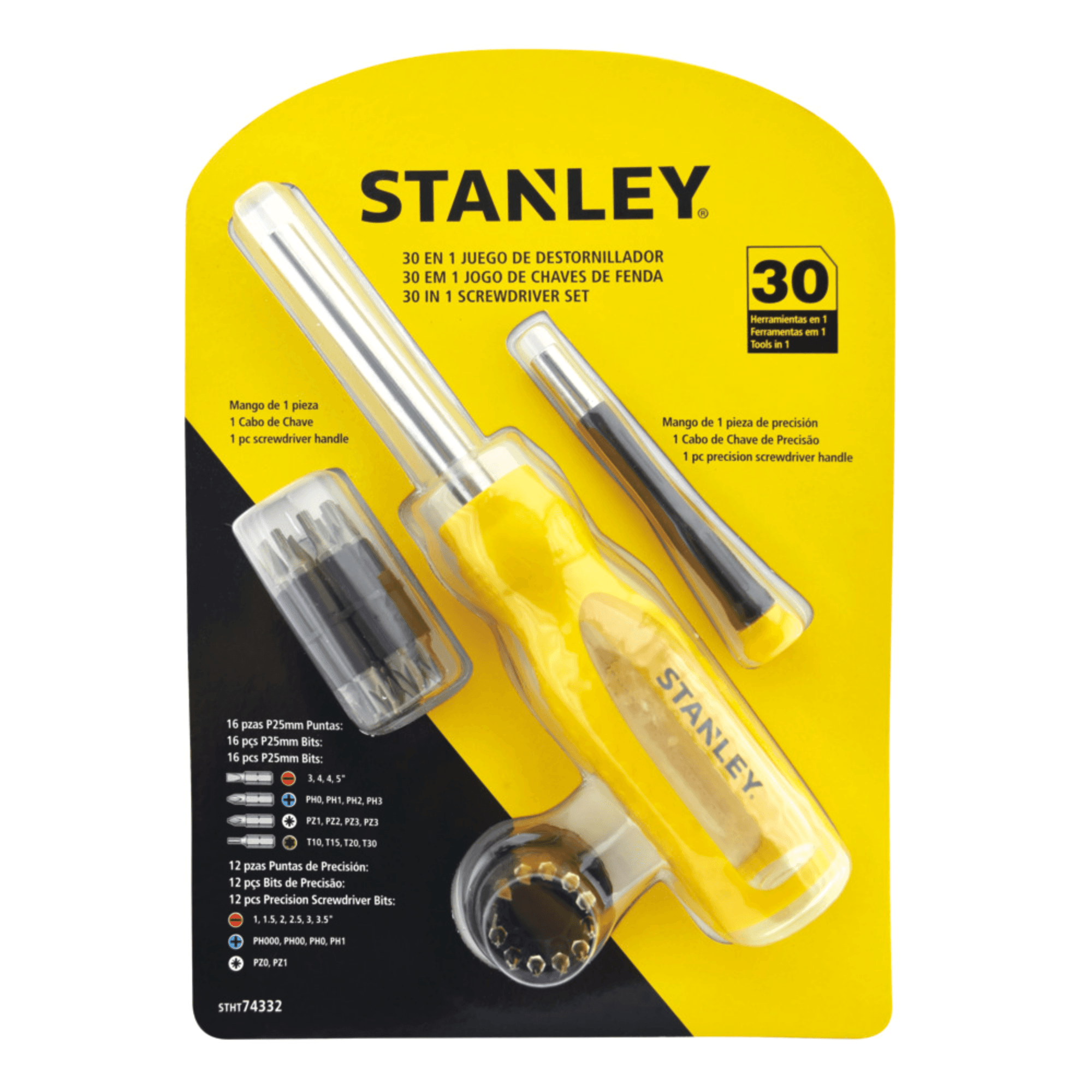 STANLEY 史丹利 STHT74332-8-23多用換頭螺絲批組合30件