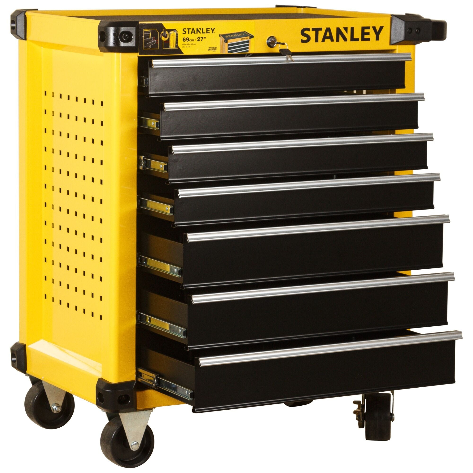STANLEY 史丹利 STST74306-8-23 27寸 7抽屜輕型工具車