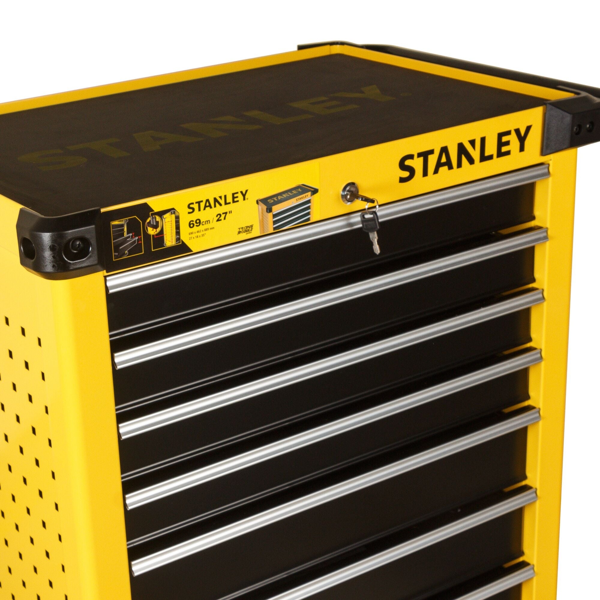STANLEY 史丹利 STST74306-8-23 27寸 7抽屜輕型工具車